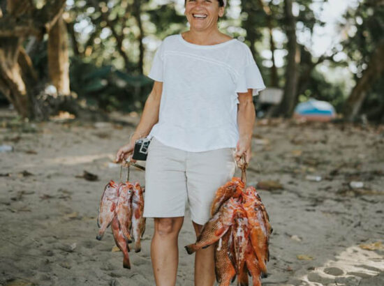 La persona detras del primer ecolodge en Samana
